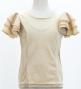 Kids Flamenco 3 frilled Sleeve Blouse  / Cream / Jp181cr