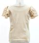 Kids Flamenco 3 frilled Sleeve Blouse  / Cream / Jp181cr