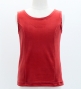 Kids Flamenco Sleeveless Blouse with Velvet / Dark Red2 / Jp183drd2-flamenco