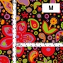 Flamenco Fabric / Paisley / JKF-005-BK