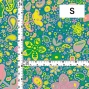 Flamenco Fabric / Paisley / JKF-005-GR
