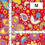 Flamenco Fabric / Paisley / JKF-005-RD