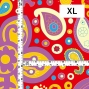 Flamenco Fabric / Paisley / JKF-005-RD