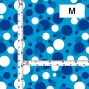Flamenco Fabric / Dots / JKF-011-BLWH