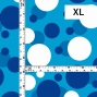 Flamenco Fabric / Dots / JKF-011-BLWH