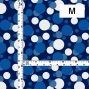 Flamenco Fabric / Dots / JKF-011-NVWH