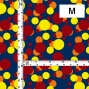 Flamenco Fabric / Dots / JKF-011-NVYE