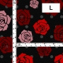 Flamenco Fabric / Rose / JKF-013-BK