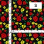 Flamenco Fabric / Rose / JKF-015-BK