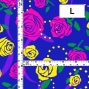 Flamenco Fabric / Rose / JKF-015-BL