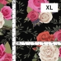 Flamenco Fabric / Rose / JKF-017-BK