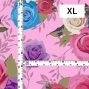 Flamenco Fabric / Rose / JKF-017-PI
