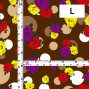 Flamenco Fabric / Rose&Dots / JKF-019-BR