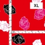 Flamenco Fabric / Rose / JKF-023-RD