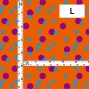 Flamenco Fabric / Dots / JKF-027-OR