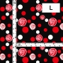Flamenco Fabric / Rose&Dots / JKF-029-BK