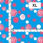 Flamenco Fabric / Rose&Dots / JKF-029-LBL