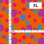 Flamenco Fabric / Rose&Dots / JKF-029-OR