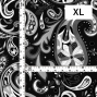 Flamenco Fabric / Paisley / JKF-035-BK