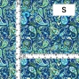 Flamenco Fabric / Paisley / JKF-035-BL