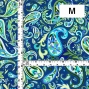 Flamenco Fabric / Paisley / JKF-035-BL