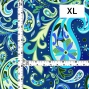 Flamenco Fabric / Paisley / JKF-035-BL