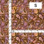 Flamenco Fabric / Paisley / JKF-035-BR
