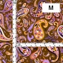 Flamenco Fabric / Paisley / JKF-035-BR