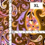 Flamenco Fabric / Paisley / JKF-035-BR