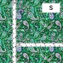 Flamenco Fabric / Paisley / JKF-035-GR