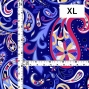 Flamenco Fabric / Paisley / JKF-035-NV