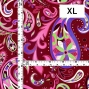 Flamenco Fabric / Paisley / JKF-035-RD