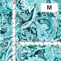 Flamenco Fabric / Paisley / JKF-037-BL
