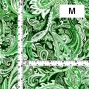 Flamenco Fabric / Paisley / JKF-037-GR
