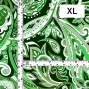 Flamenco Fabric / Paisley / JKF-037-GR