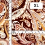 Flamenco Fabric / Paisley / JKF-037-OR