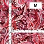Flamenco Fabric / Paisley / JKF-037-RD