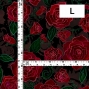 Flamenco Fabric / Rose / JKF-061-BK