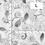 Flamenco Fabric / Rose / JKF-061-GY