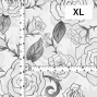 Flamenco Fabric / Rose / JKF-061-GY