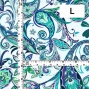 Flamenco Fabric / Paisley / JKF-063-BL