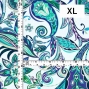 Flamenco Fabric / Paisley / JKF-063-BL