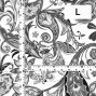 Flamenco Fabric / Paisley / JKF-063-GY