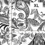 Flamenco Fabric / Paisley / JKF-063-GY