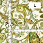 Flamenco Fabric / Paisley / JKF-063-YE