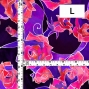 Flamenco Fabric / Rose / JKF-065-PIPU
