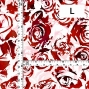 Flamenco Fabric / Rose / JKF-067-WHRD