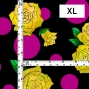 Flamenco Fabric / Rose&Dots / JKF-069-BKYE