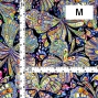Flamenco Fabric / Butterfly Paisley / JKF-071-BL