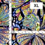 Flamenco Fabric / Butterfly Paisley / JKF-071-BL